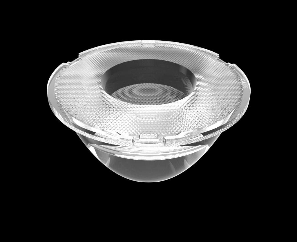 50mm 12degree 24degree 36degree 55degree PMMA/PC Downlight Lenses For LED Light With Holders Hotel And Restaurant Series For φ6-φ9 COB&CSP Light Source