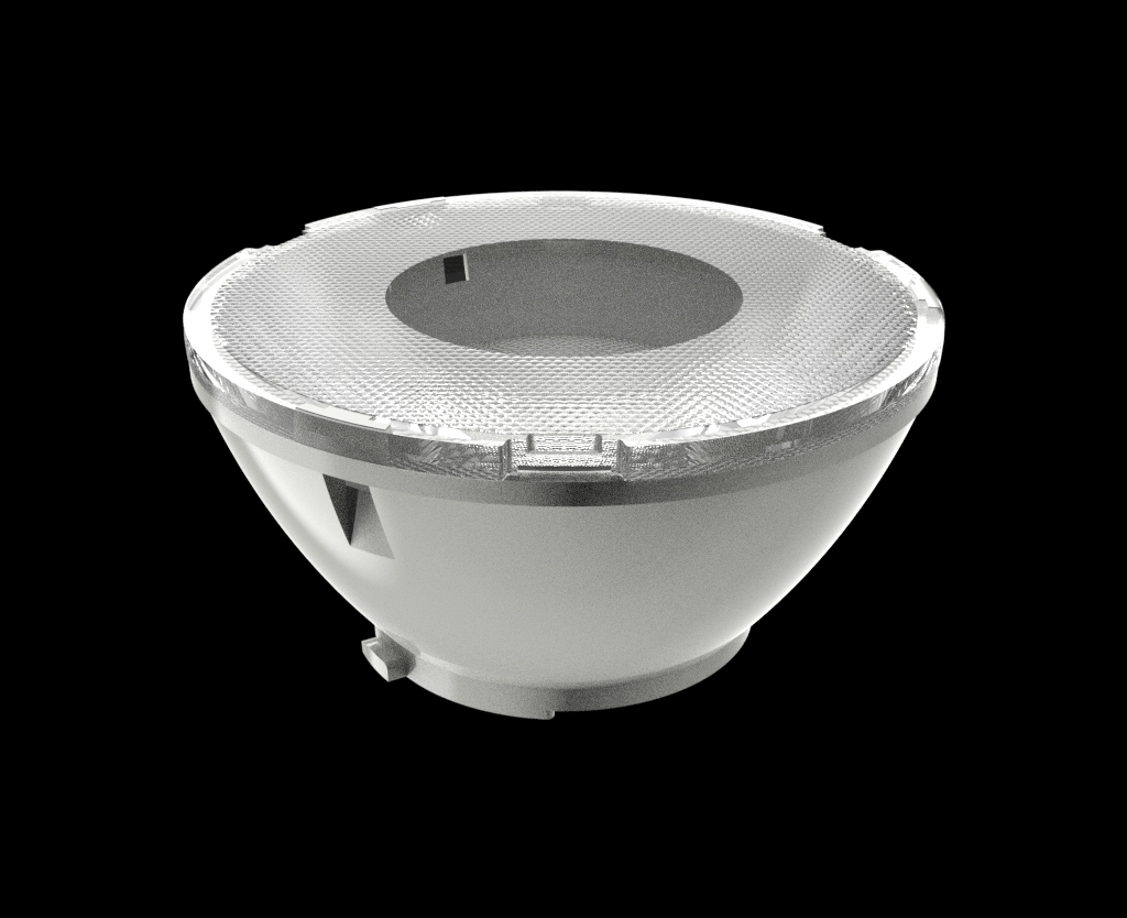 50mm 12degree 24degree 36degree 55degree PMMA/PC Downlight Lenses For LED Light With Holders Hotel And Restaurant Series For φ6-φ9 COB&CSP Light Source