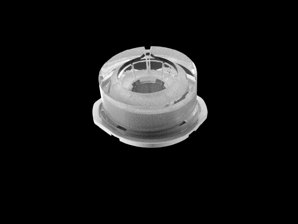 PMMA/PC Material Track light lenses Focusing series  with 3535 light source