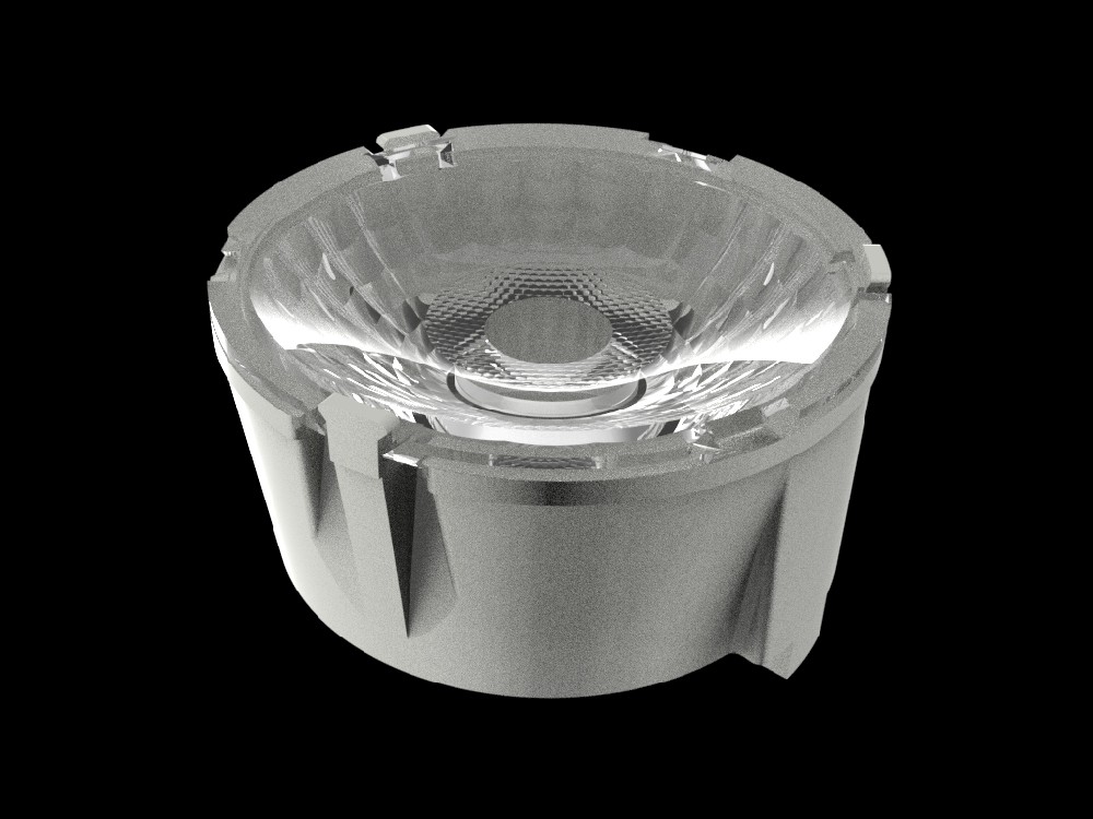 28mmTrack Light Lenses With Holder Hidden Light Glare-free Anti-glare Series