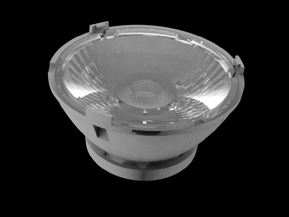 45mm Track Light Lenses With Holder Hidden Light Glare-free Anti-glare Series