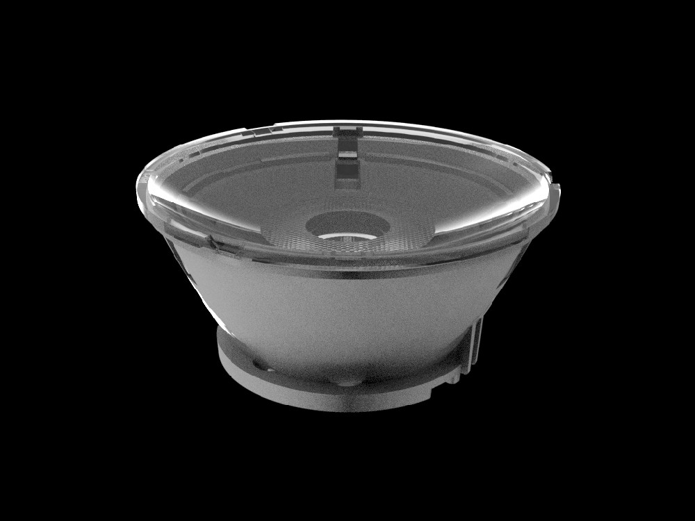 Diameter72mm Height32mmTrack Light Lenses For LED Light With Holder Hidden Light Series